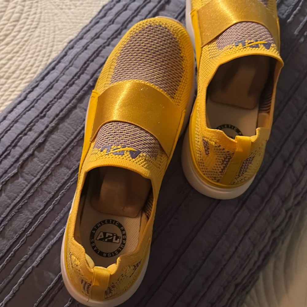 APL Athletic Propulsion Labs 
APL Techloom Bliss Sneaker in Yellow